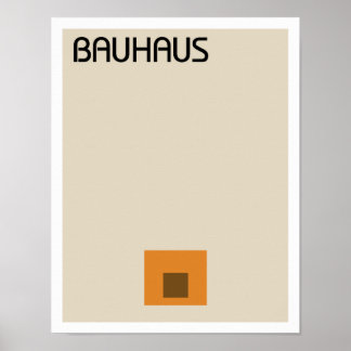 Poster Bauhaus Minimalist II