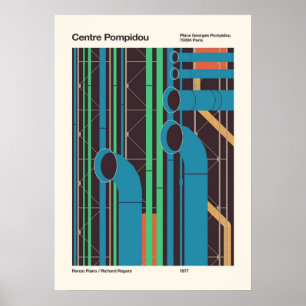 Poster bauhaus, modernista, mínimo, geométrico, abstrato,
