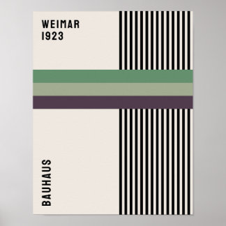 Poster Bauhaus Poster, exposição Bauhaus 1923 B32