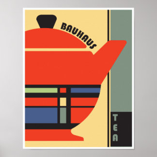 Poster Bauhaus Tea Pot 1