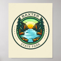 Baxter State Park Maine Crachá