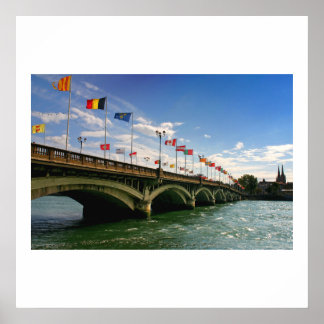 Poster bayonne le pont santo esprit