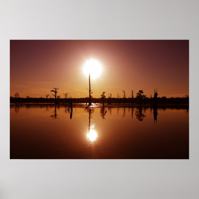 Poster Bayou Sunset (Frente)