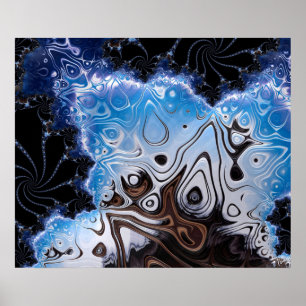 Poster BBQSHOES: Design 103985 da arte do Fractal