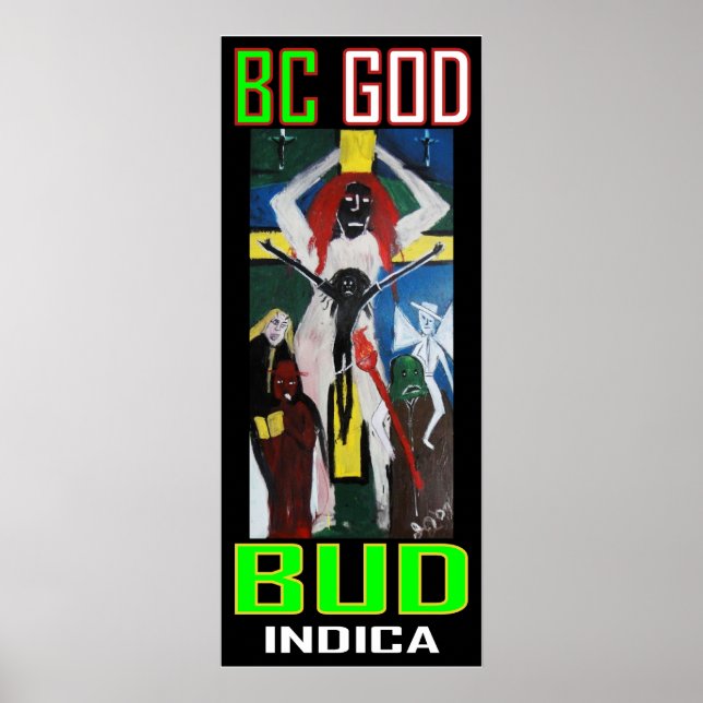 PÔSTER BC GOD BUD INDICA (Frente)