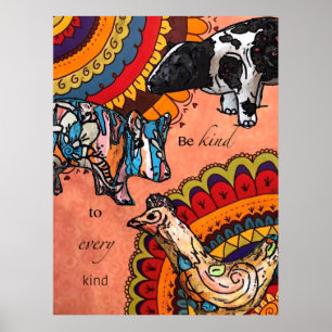 Poster Be kind to every kind