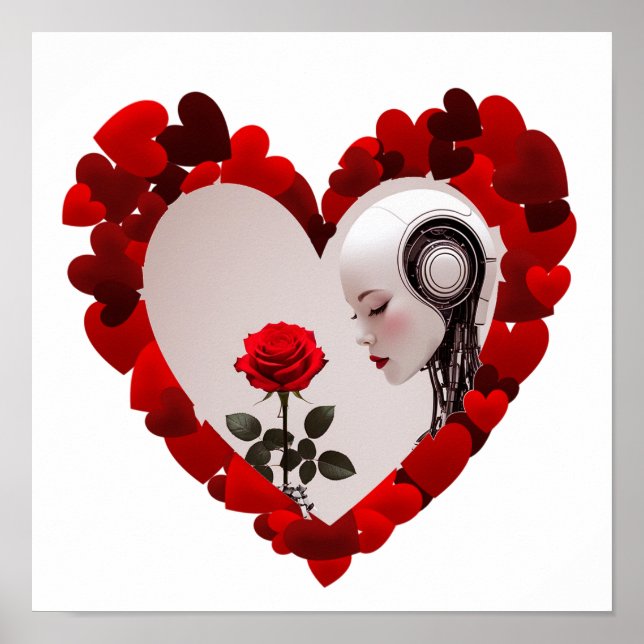 Poster Be My Valentine ❤️ (Frente)