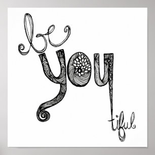 Poster Be-You-Tiful