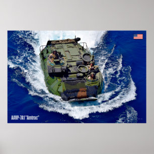Poster BEACH ARMOR - Veículo Anfíbio Contra Agressões