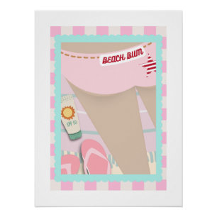 Pôster Beach Bum Border 2 Poster