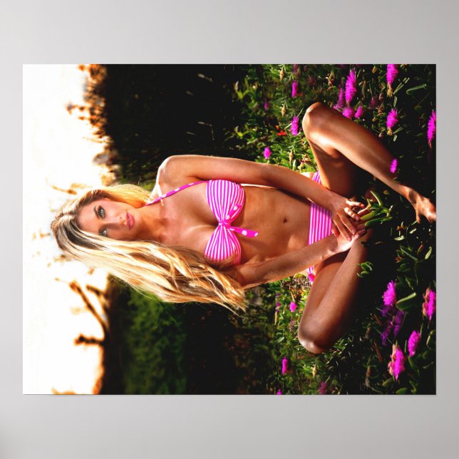 Poster Beach Girl (Frente)