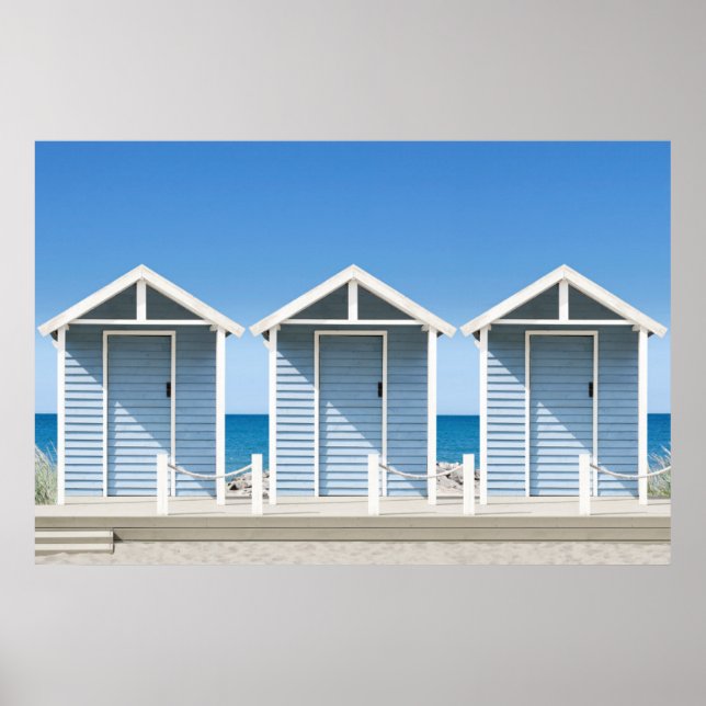 Poster Beach Huts 2 (Frente)