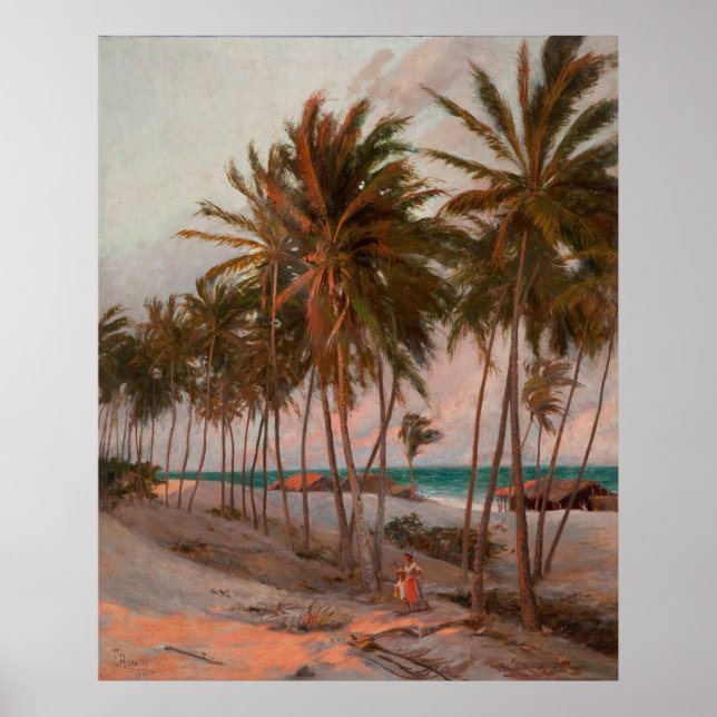 Pôster Beach in Fortaleza (Frente)