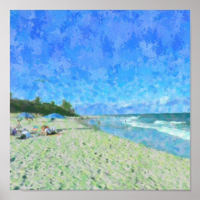Pôster Beach Outing (Frente)