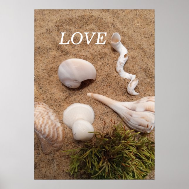 Poster Beach Poster: Love (Frente)