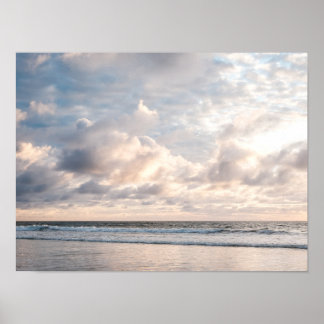 Poster Beach Sunset Photo in San Diego, California