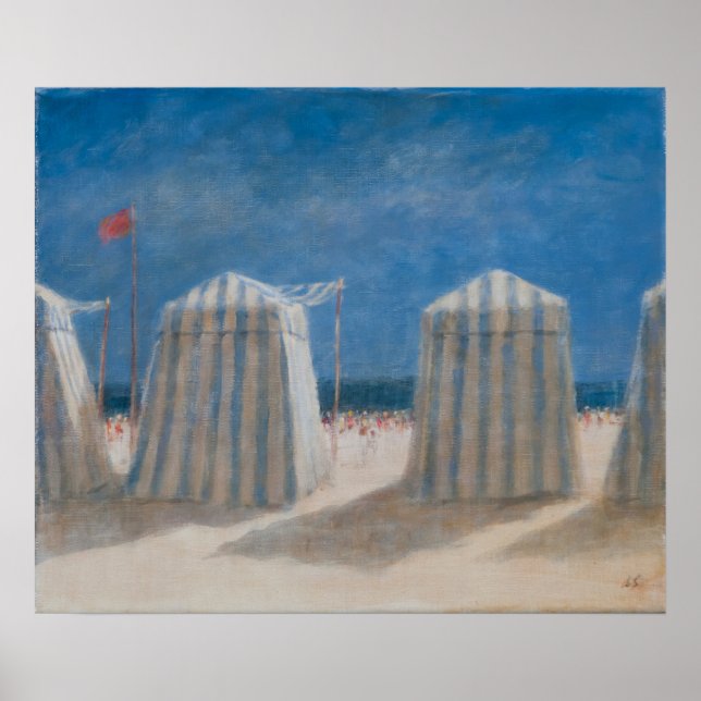 Poster Beach Tents Brittany 2012 (Frente)