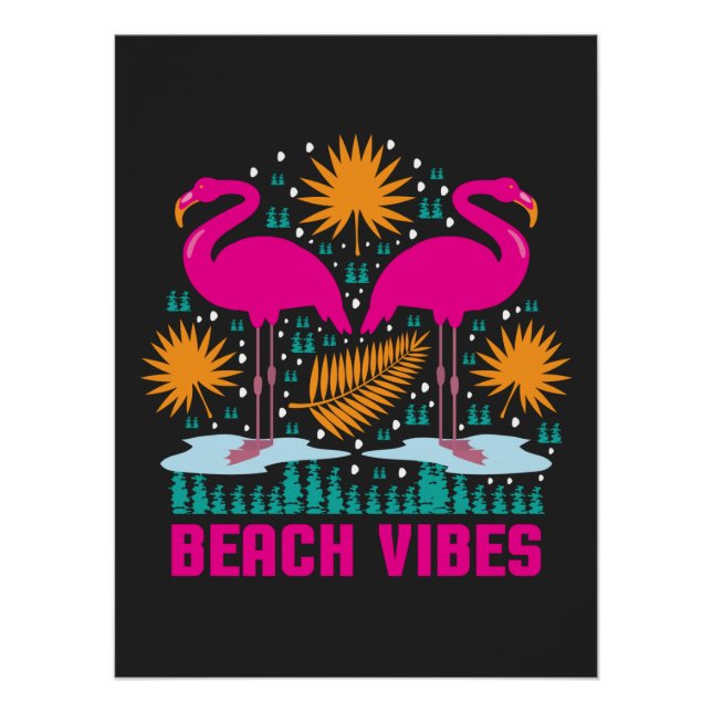 Pôster Beach Vibes  (Frente)
