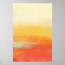 Poster "Beach Vibes", Legal Cores de Verão, Abstrato