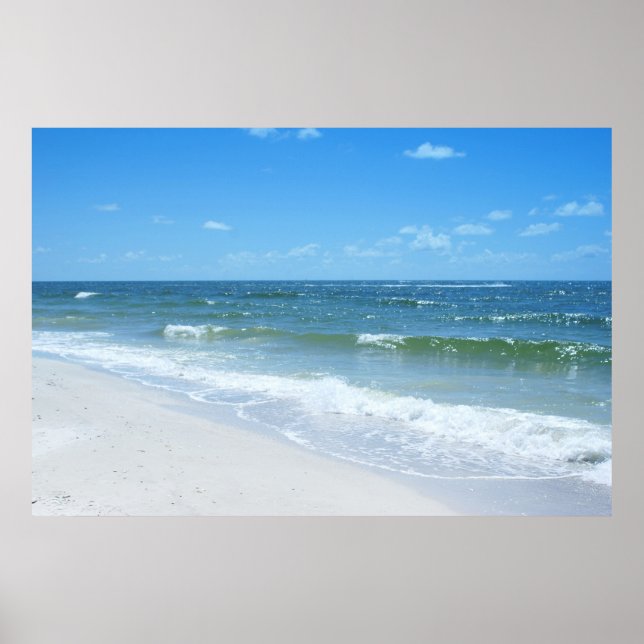 Poster Beach Waves III (Frente)