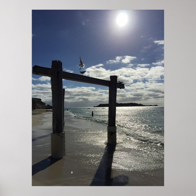 Pôster Beach Western Austrália (Frente)