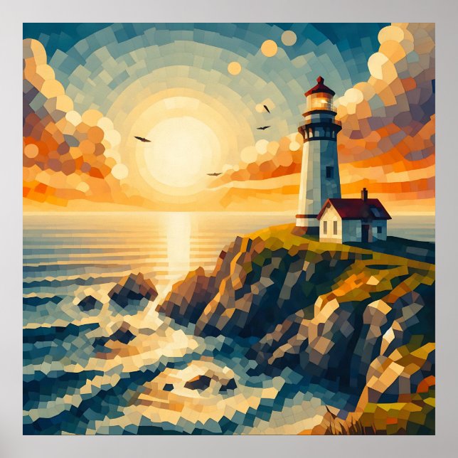 Poster Beacon costal (Frente)