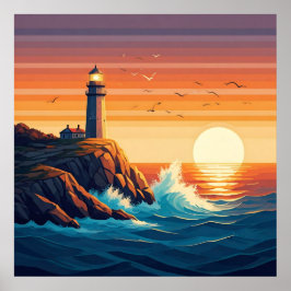 Poster Beacon costal