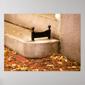 Poster Beacon Hill Boot Scraper