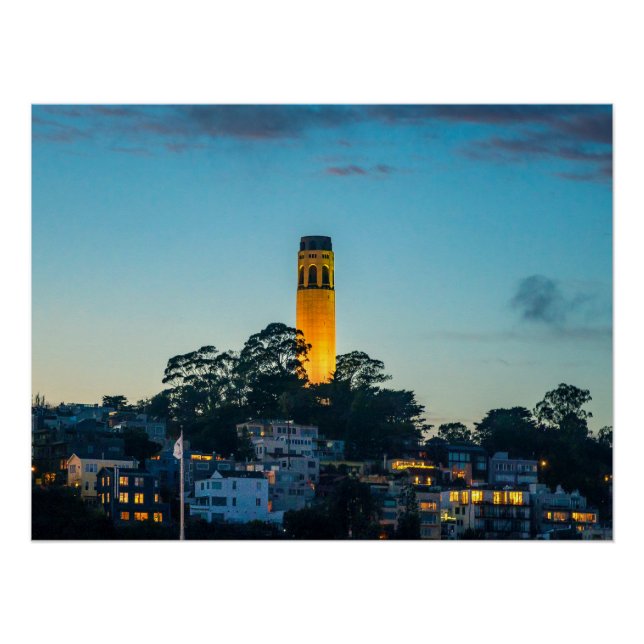 Pôster Beacon Over the Bay (Frente)