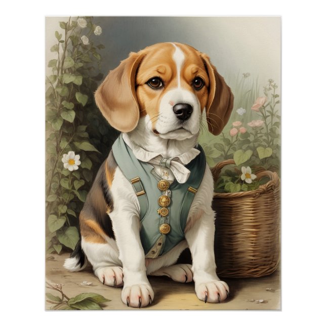 Pôster Beagle Lover (Frente)