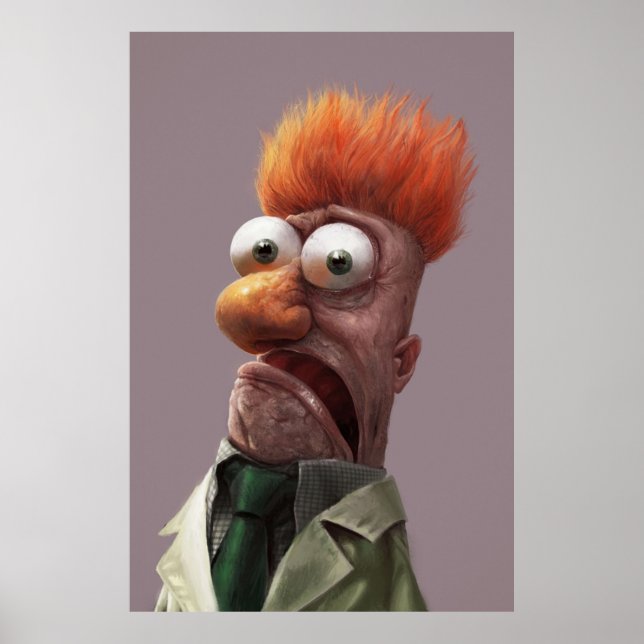 Poster Beaker (Frente)