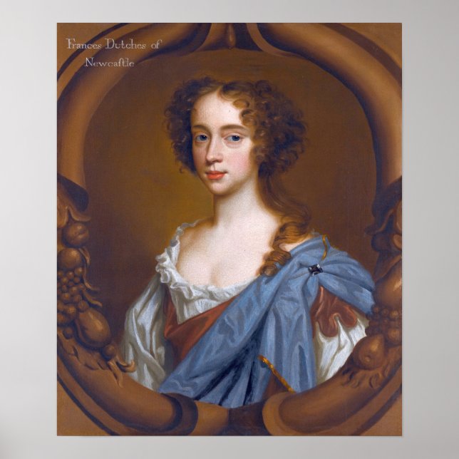 Poster Beale - Frances Pierreponche Duquesa De Newcastle (Frente)