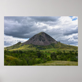Poster Bear Butte, Dakota do Sul