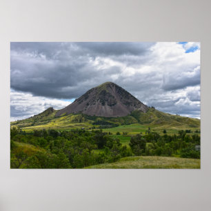Poster Bear Butte, Dakota do Sul