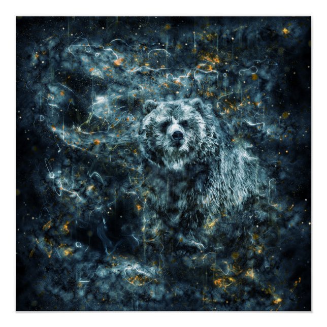 Pôster Bear Espírito (Frente)