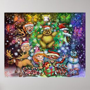 Poster Bear Natal