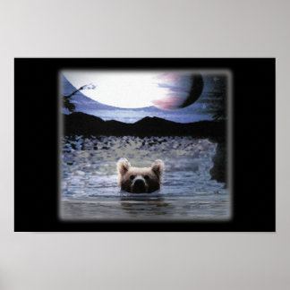 Poster Bear Planet
