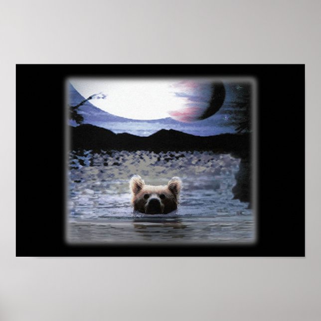 Poster Bear Planet (Frente)