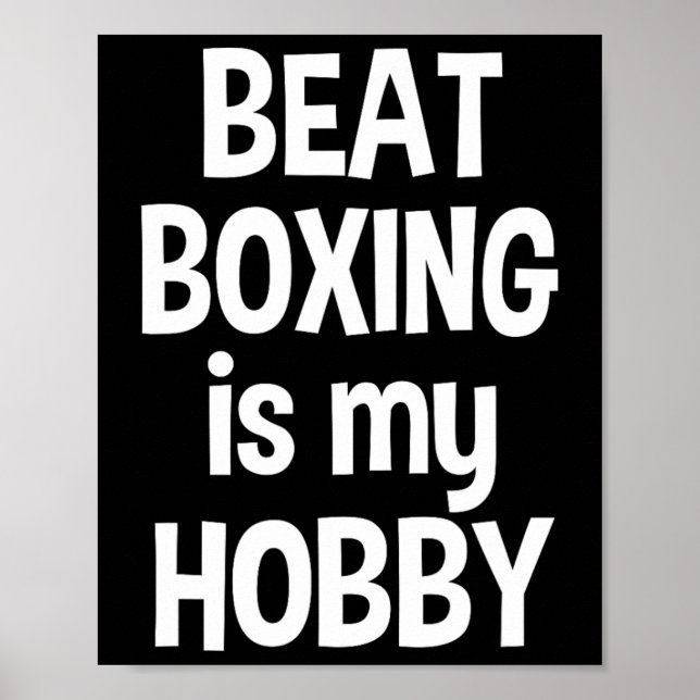 Poster Beat Boxing É Meu Hob3 (Frente)