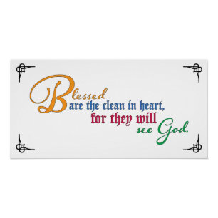 Pôster Beatidão: Abençoados são os limpos de coração