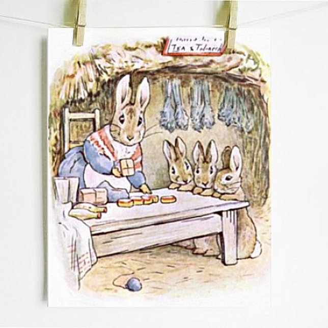 Poster Beatrix Potter A história de Benjamin Bunny Peter (Criador carregado)