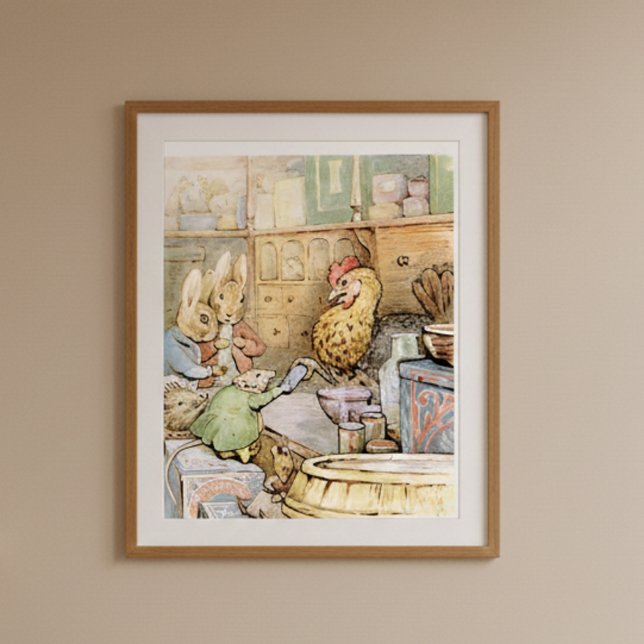 Poster Beatrix Potter A Tale de Ginger e Picles (Criador carregado)