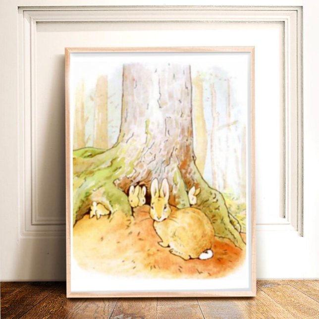 Poster Beatrix Potter do Conde de Pedro o Coelho (Criador carregado)