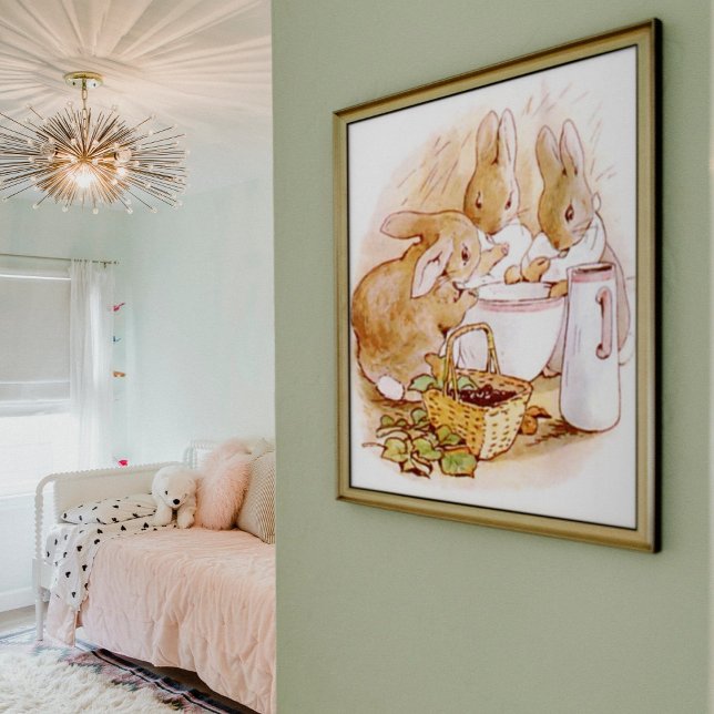 Poster Beatrix Potter do Conde de Peter Rabbit (Criador carregado)