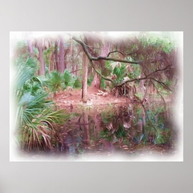 Poster Beaufort By Beach Oil Painting Digital Art (Frente)