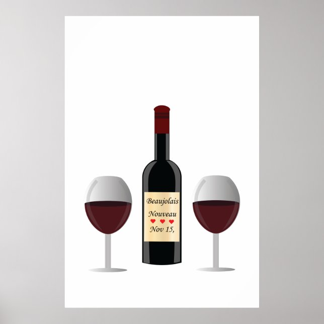 Poster Beaujolais Nouveau Day (Frente)
