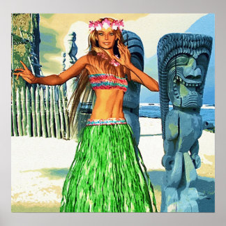 Pôster Beautiful Hawaii