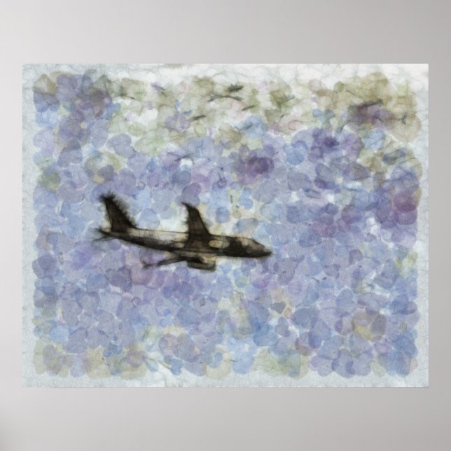 Poster Beauty Above... Jet In The Sky.. (Frente)