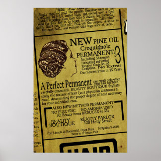 Poster Beauty Boutique