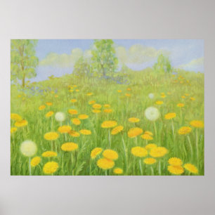 Poster Beautyful Dandelion by Cargill, 1937